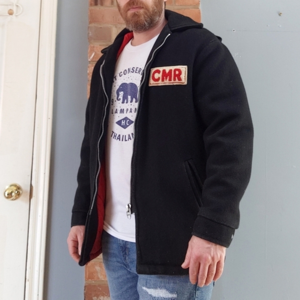 Vintage Royal Military College Of Canada Wool Cadet Jacket Men's Size Medium - Picture 4 of 14